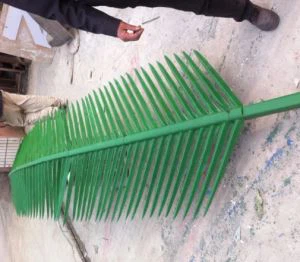 Palm Frond pou gwo fò tou won selil degize